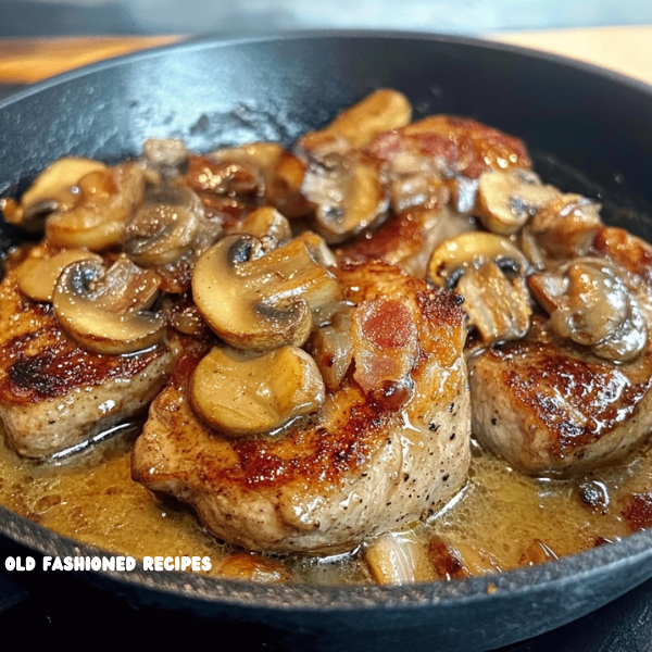 🥩 Beef Mushroom Medallions