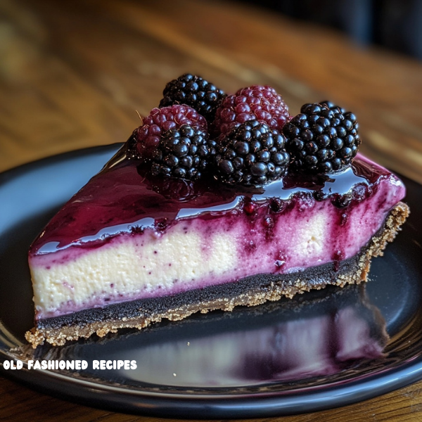 🍇 Blackberry Cheesecake