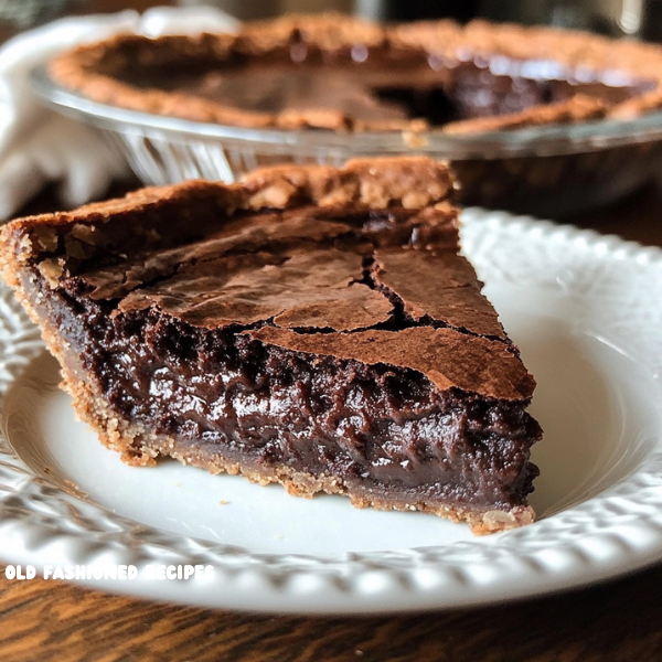 Gooey Brownie Pie 🥧