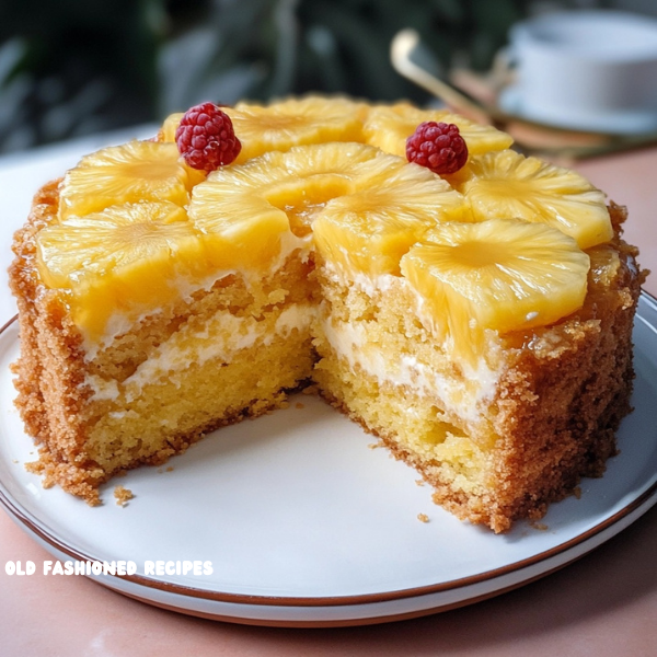 Pineapple Juice Cake 🍰