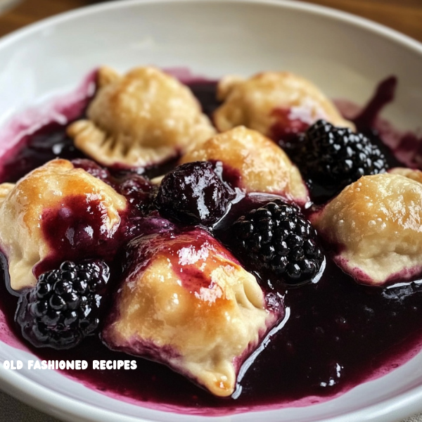 🍇 Blackberry Dumplings Delight 🍇