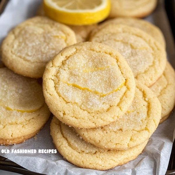 🍋 Christmas Lemon Sugar Cookies 🎄