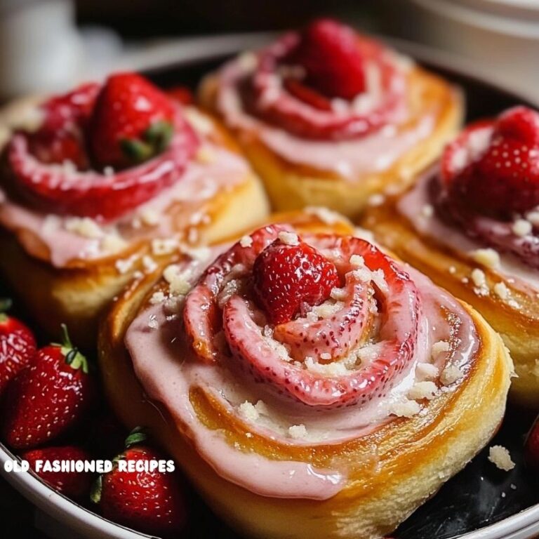 Vegan Strawberry Sweet Rolls