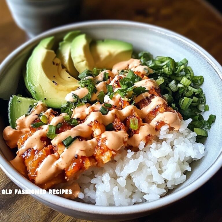 Crunch Roll Sushi Bowl