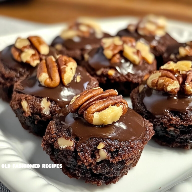 Pecan Pie Brownie Bombs