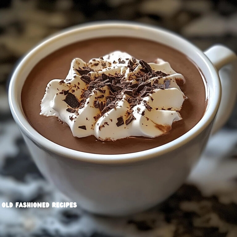 Italian Hot Chocolate