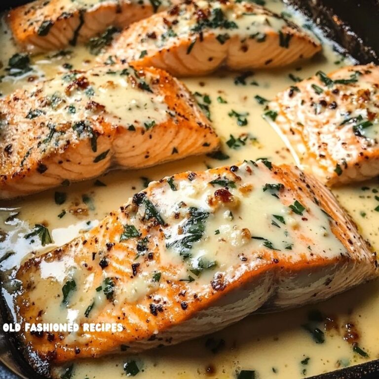 Garlic Butter Parmesan Salmon