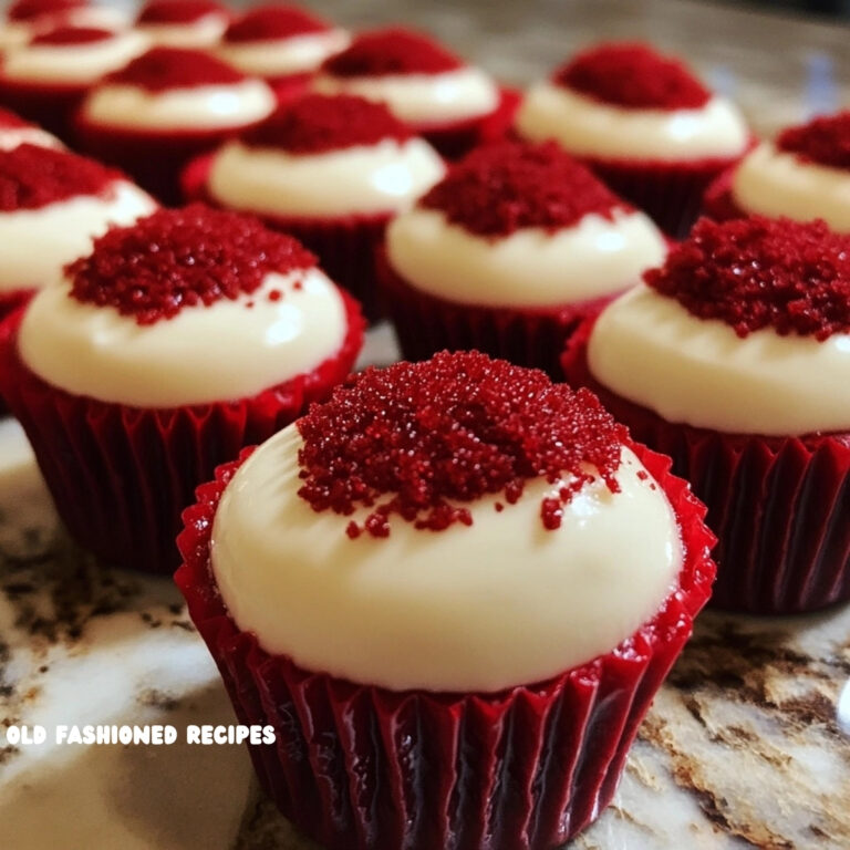 Red Velvet Cheesecake Bites