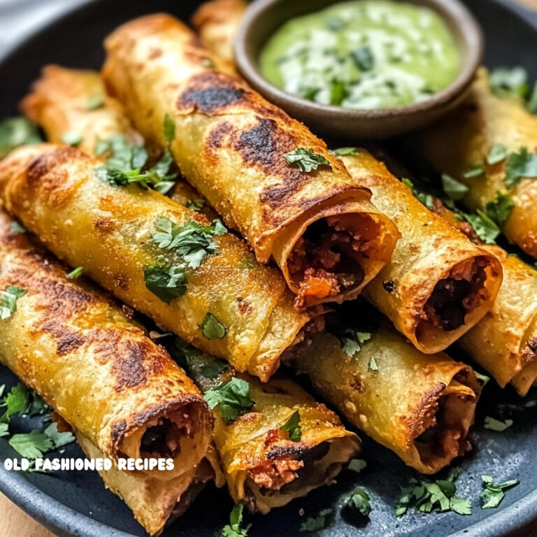 Crispy Baked Vegan Taquitos