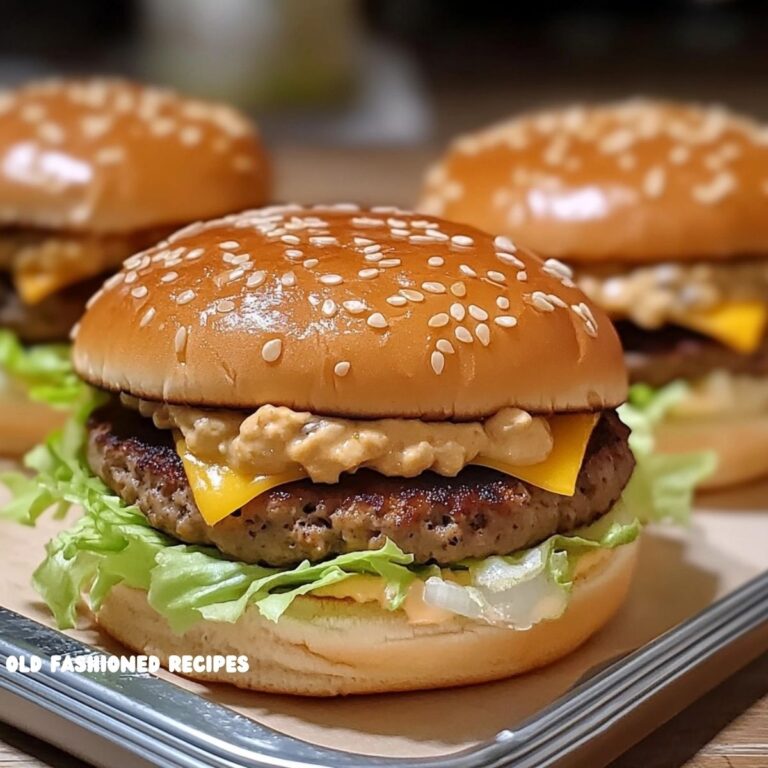 Ultimate Homemade Big Mac Sliders