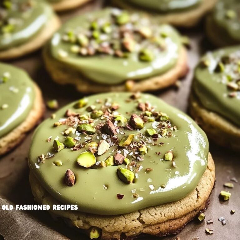 Soft Pistachio Cream Cookies