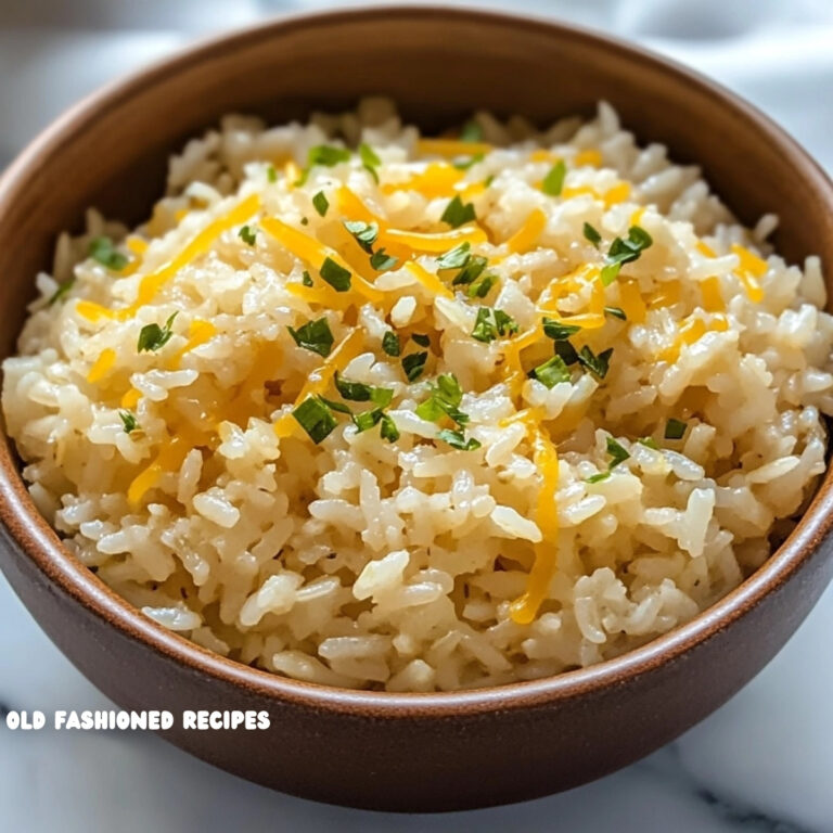 Easy Cheesy Rice Recipe