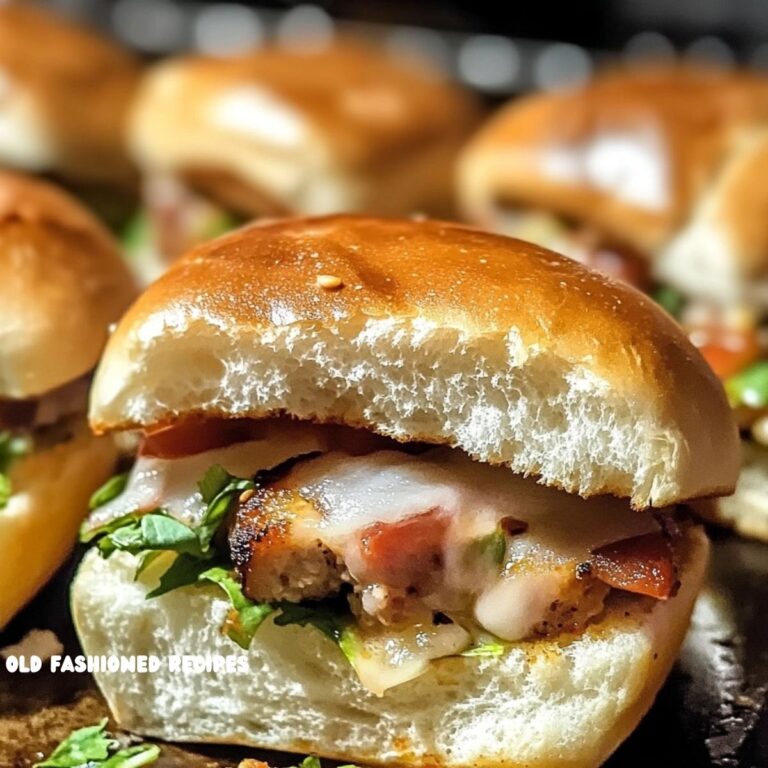 Crazy Good Chopped Italian Sliders