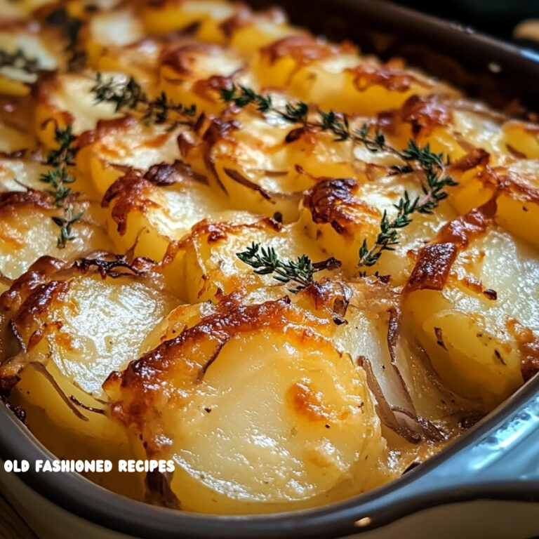 French Onion Potato Bake