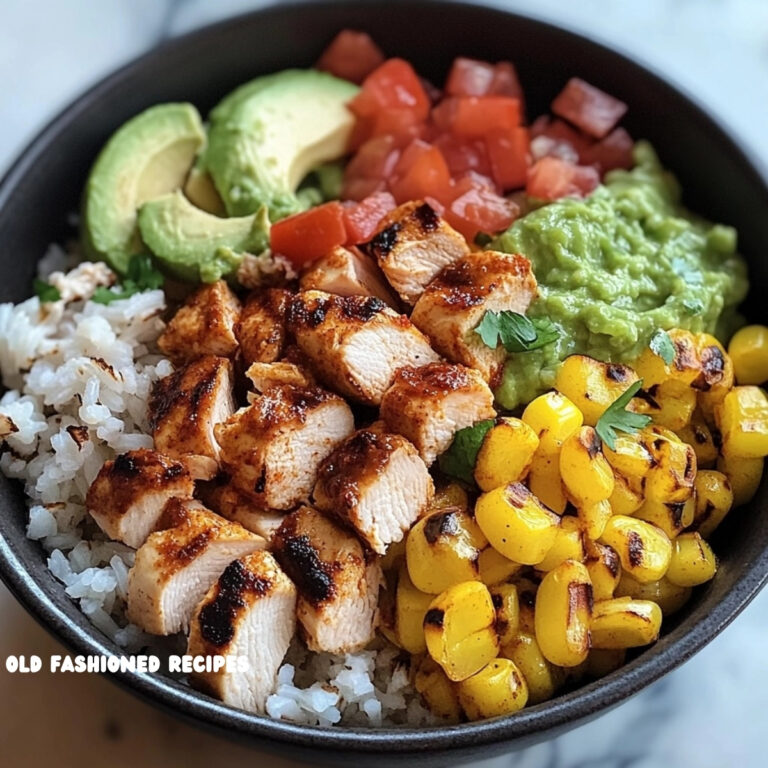 Grilled Chicken Burrito Bowls