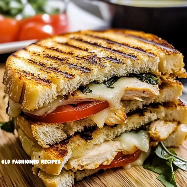 Italian Chicken Panini Recipe