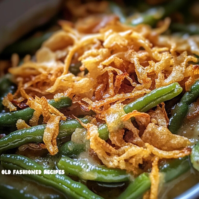 Easy Green Bean Casserole Recipe