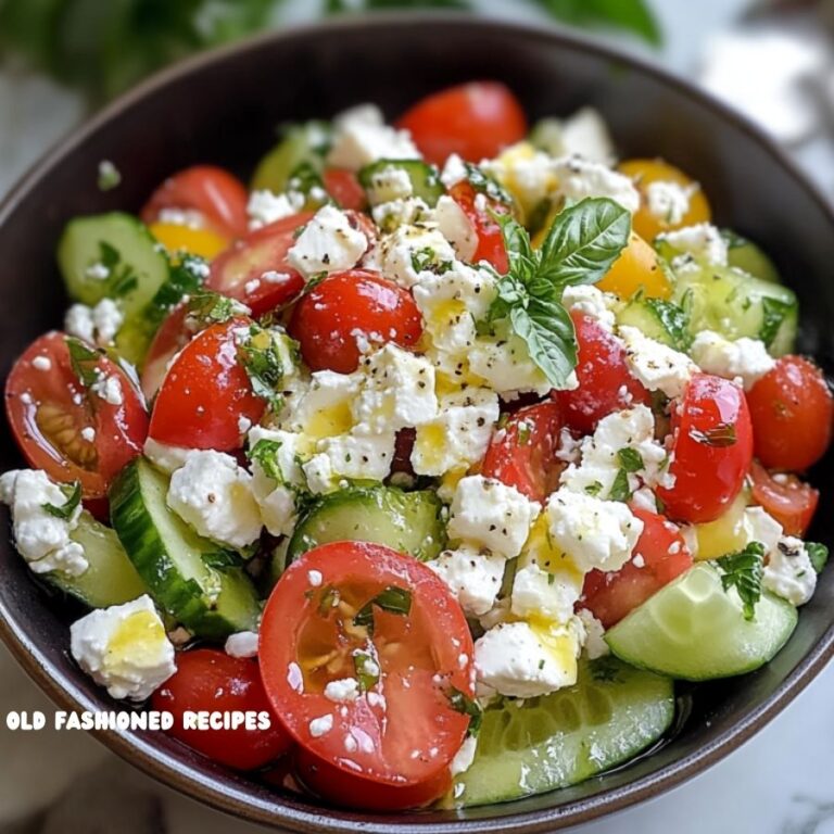 Greek Cottage Cheese Salad