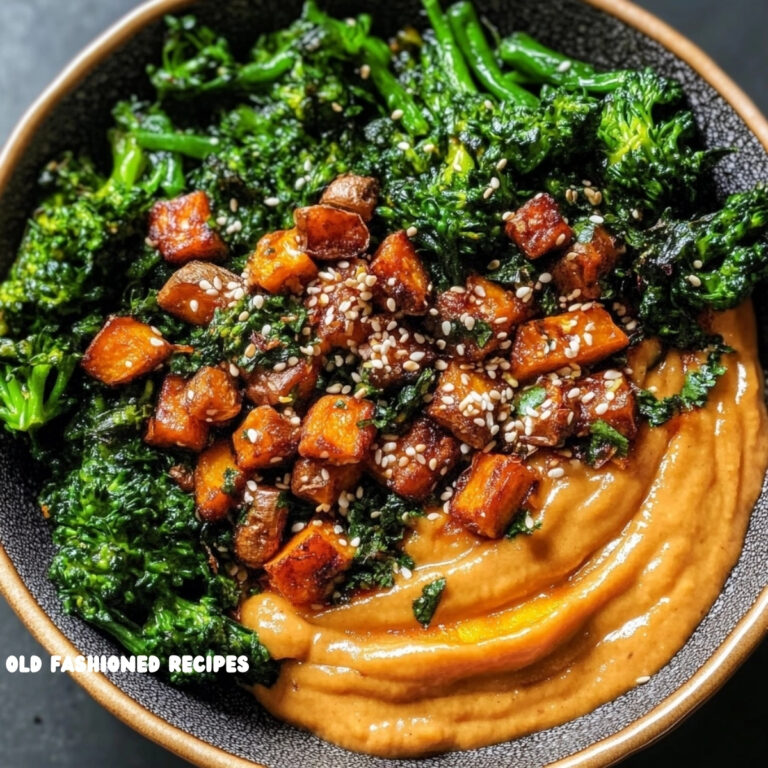 Miso Tahini Sweet Potato Bowl