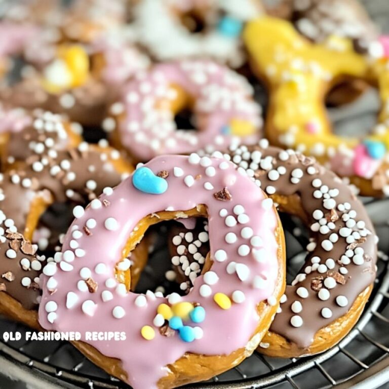 Easter Chocolate Pretzels