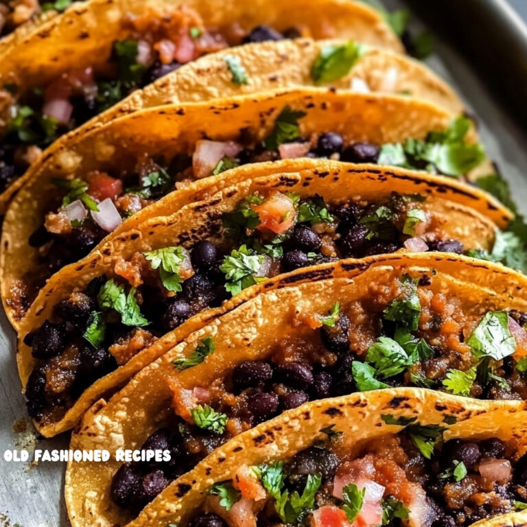 Crispy Sheet Pan Black Bean Tacos