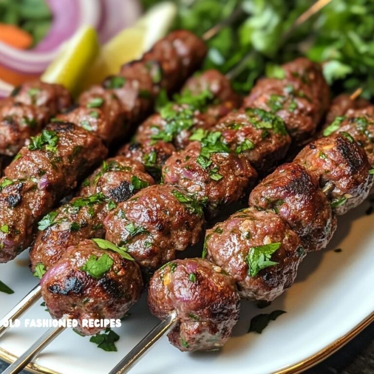 Lebanese Kafta Kebabs