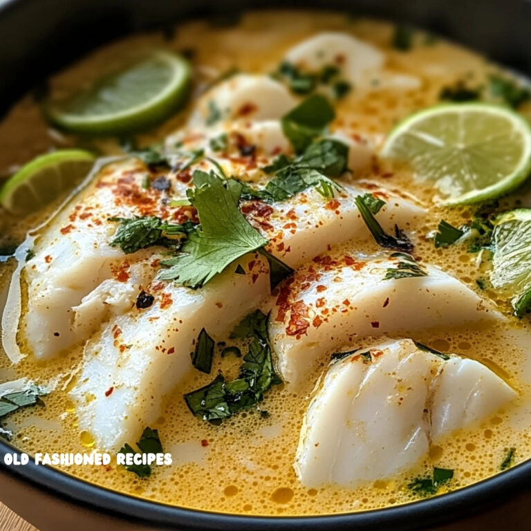 Coconut Lime Fish Soup