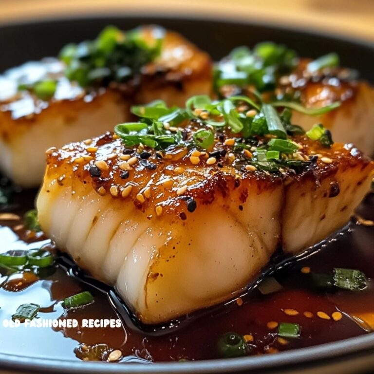 Ginger Soy Glazed Cod