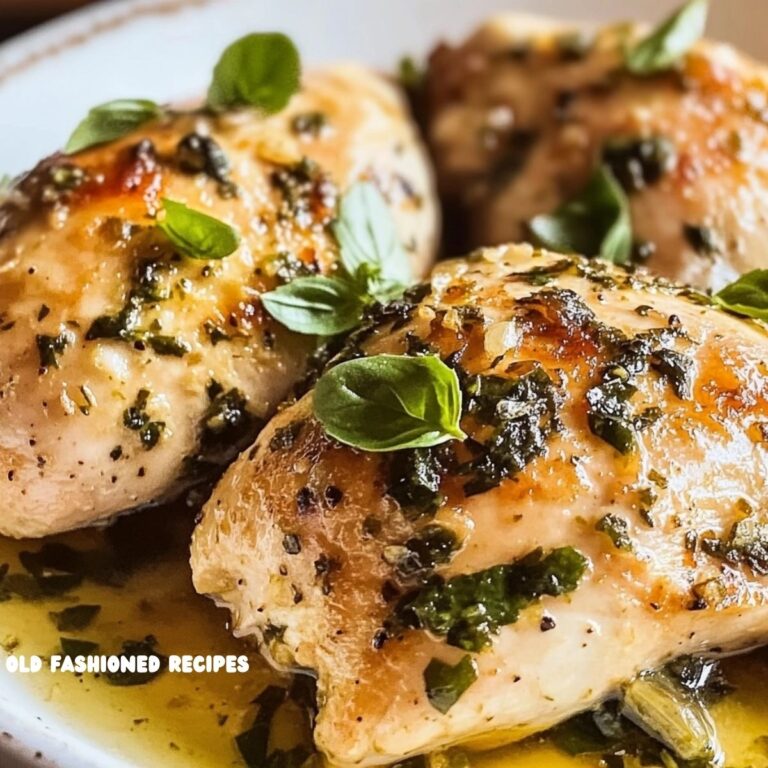 Simple Italian Basil Chicken