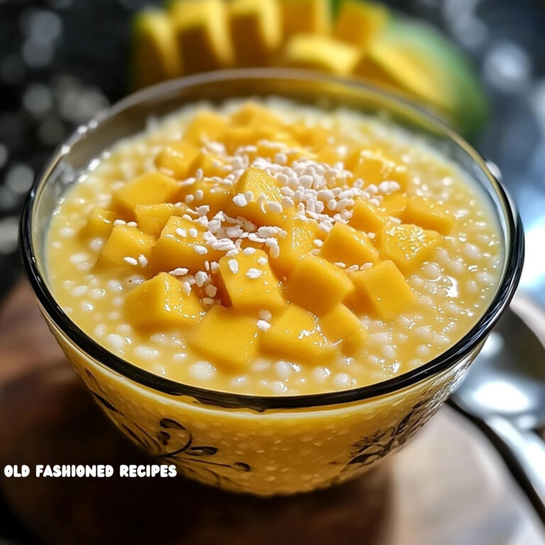 Easy Mango Sago Dessert