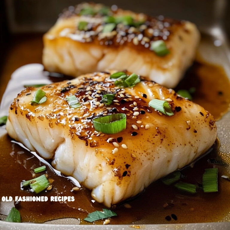 Honey-Soy Glazed Cod