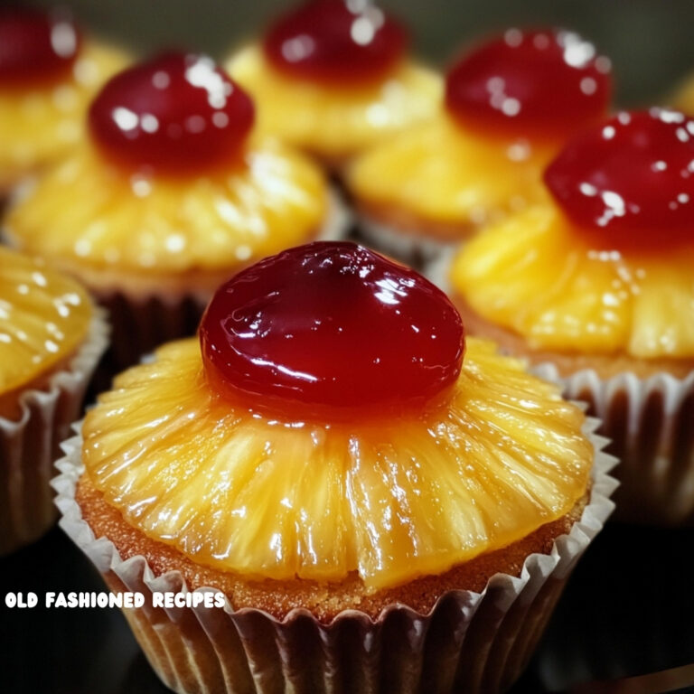 Mini Pineapple Upside-Down/ Cupcakes