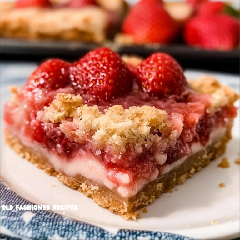 Strawberry Pie Bars