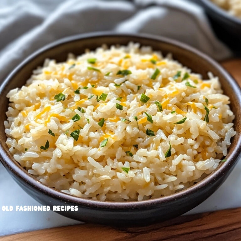 Easy Cheesy Rice Recipe