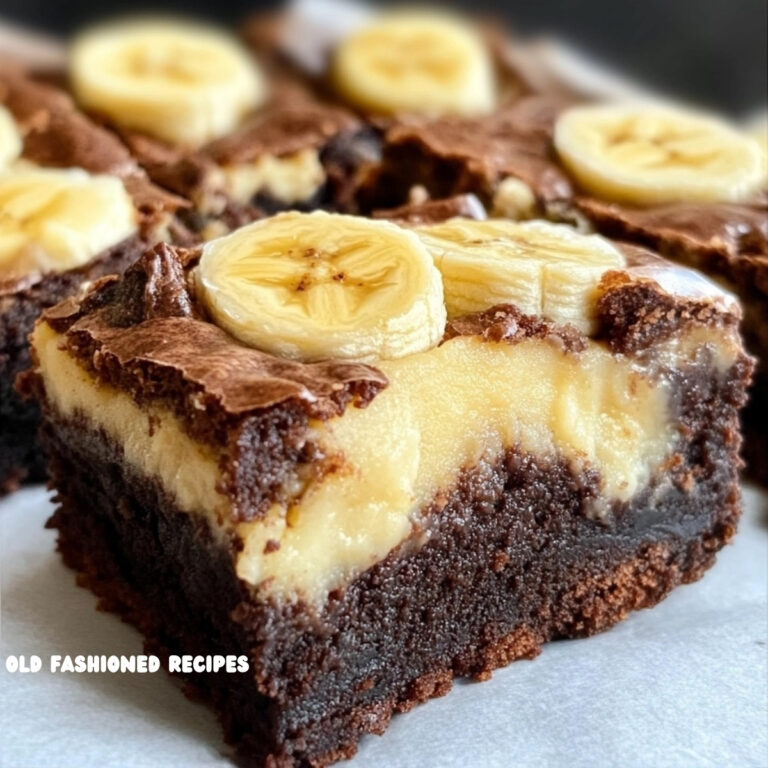 BANANA PUDDING BROWNIES