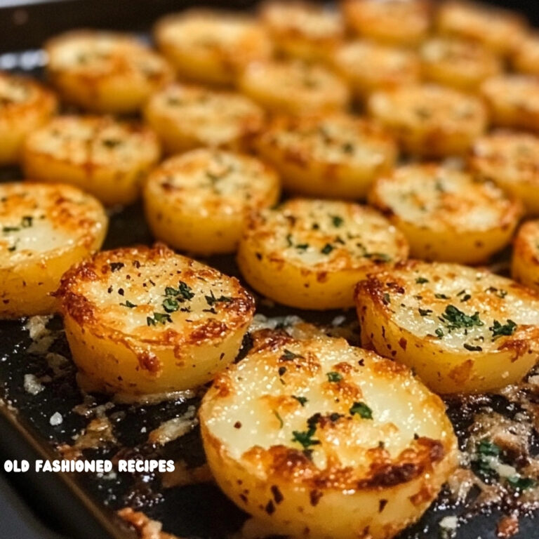 Mini Baked Parmesan Potato Rounds