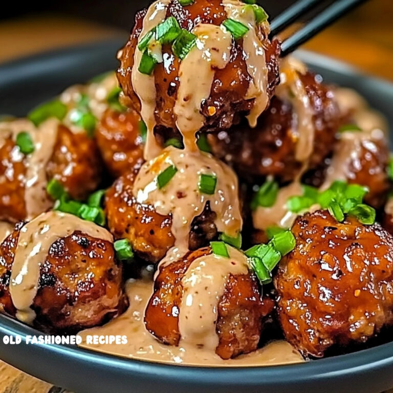 Korean BBQ Meatballs with Spicy Mayo Dip