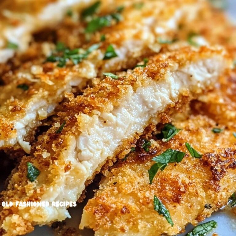 Crispy Parmesan Crusted Chicken