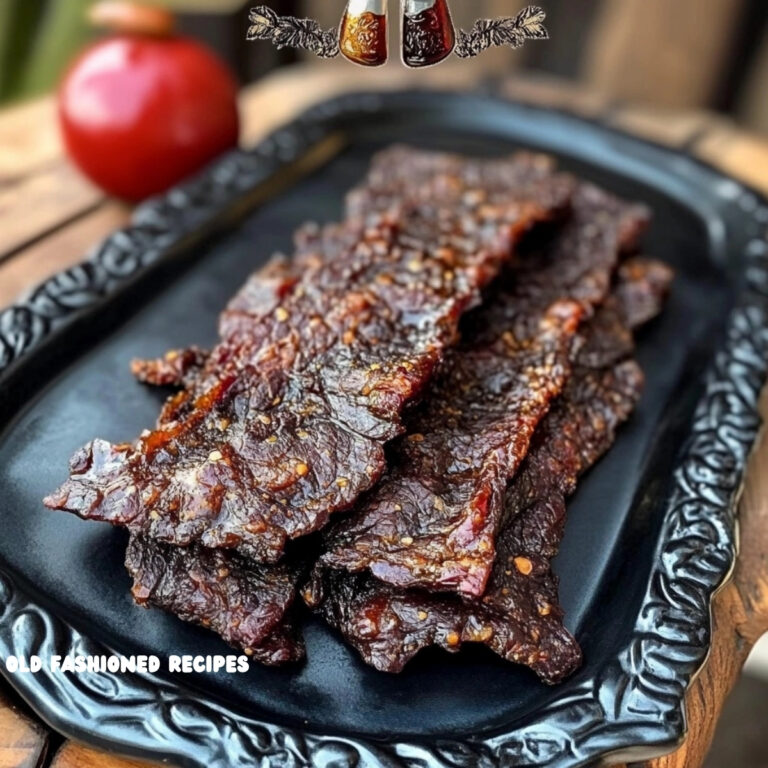 Dr. Pepper Jalapeno Beef Jerky