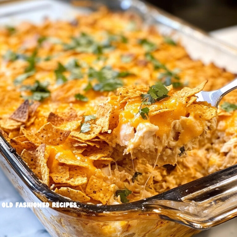 Dorito Chicken and Cheese Casserole