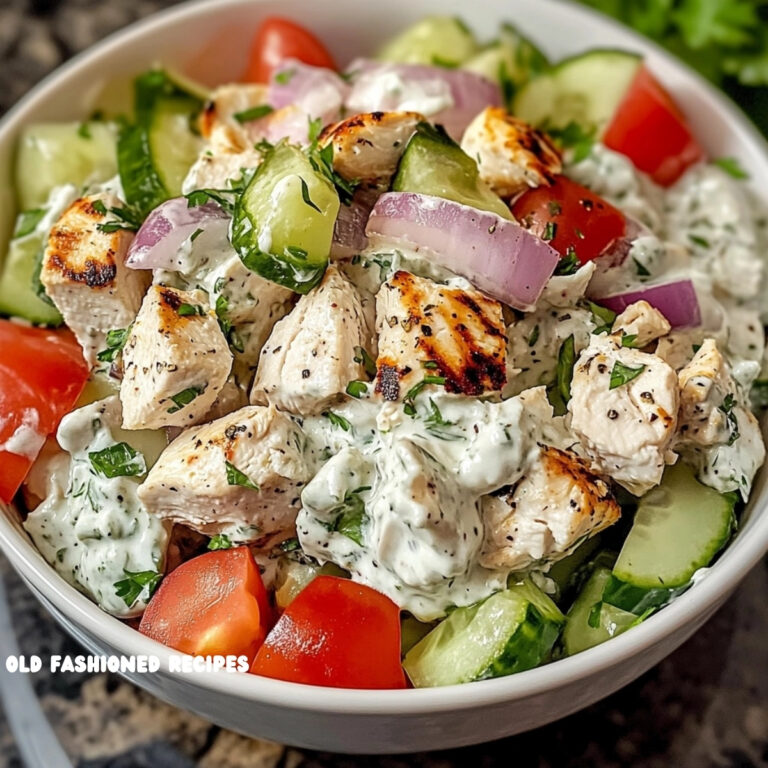 Tzatziki Chicken Salad