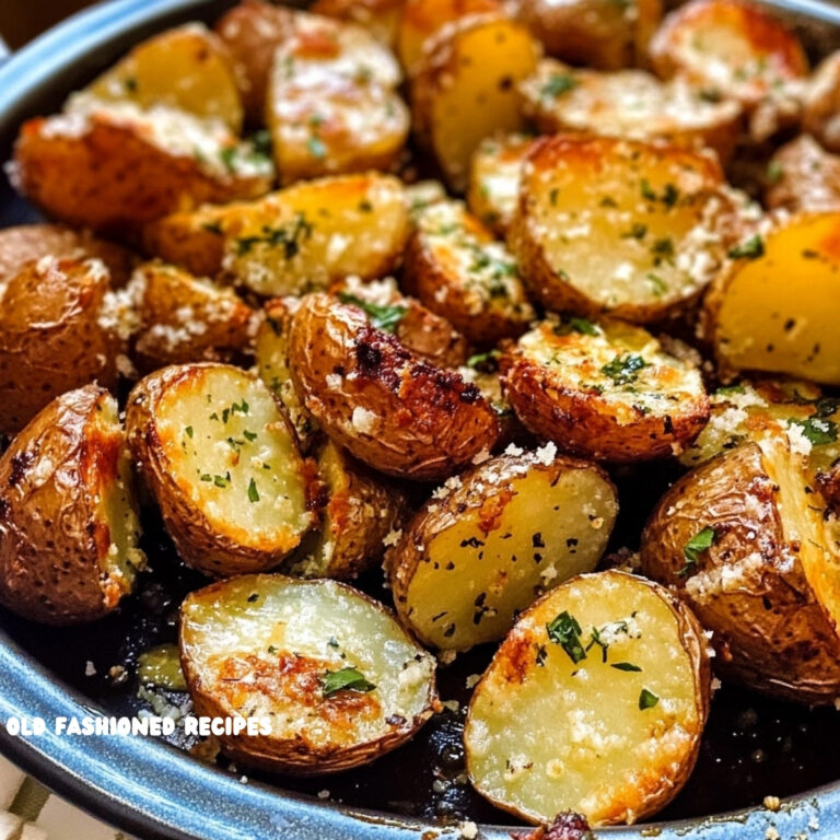 Browned Butter Roasted Potatoes with Parmesan