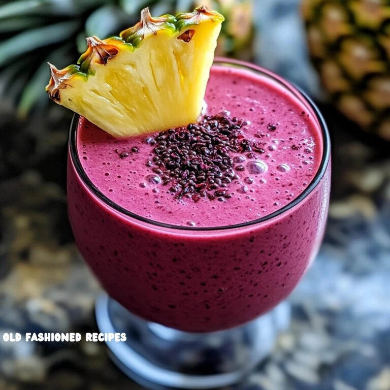 Hibiscus Tea Pineapple Smoothie