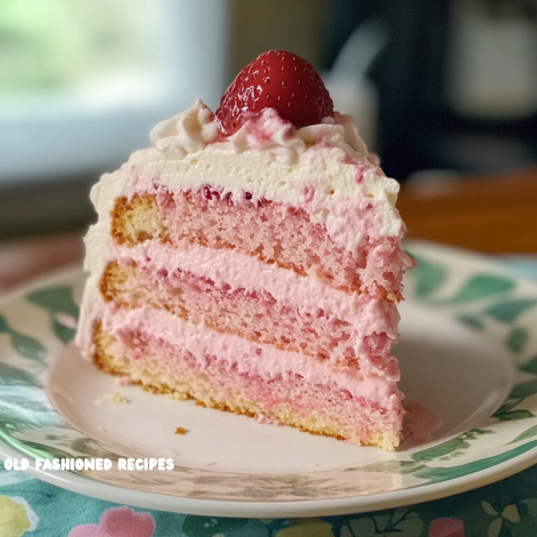 STRAWBERRY BUTTER CREAM CAKE