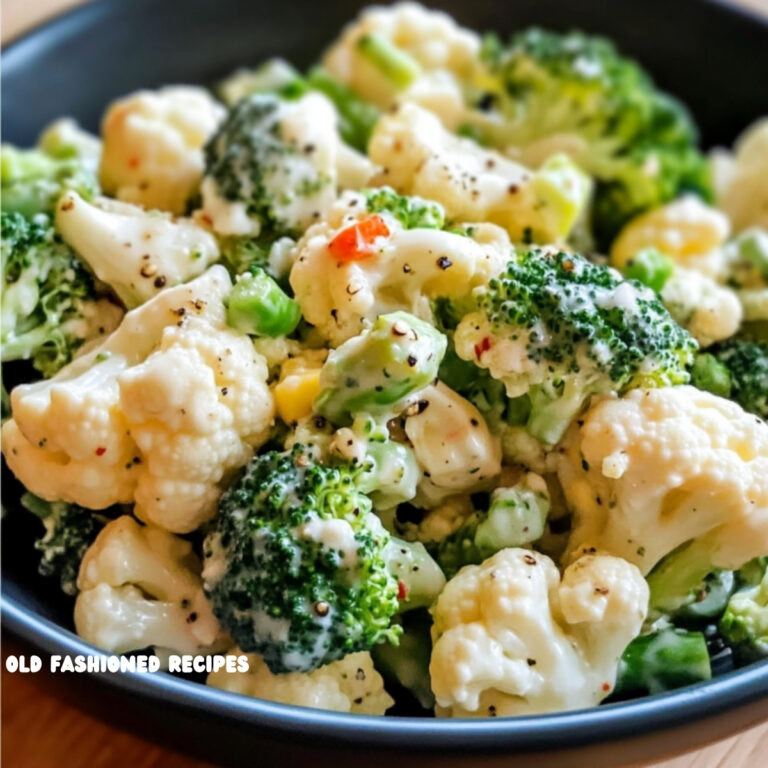 Cauliflower & Broccoli Salad