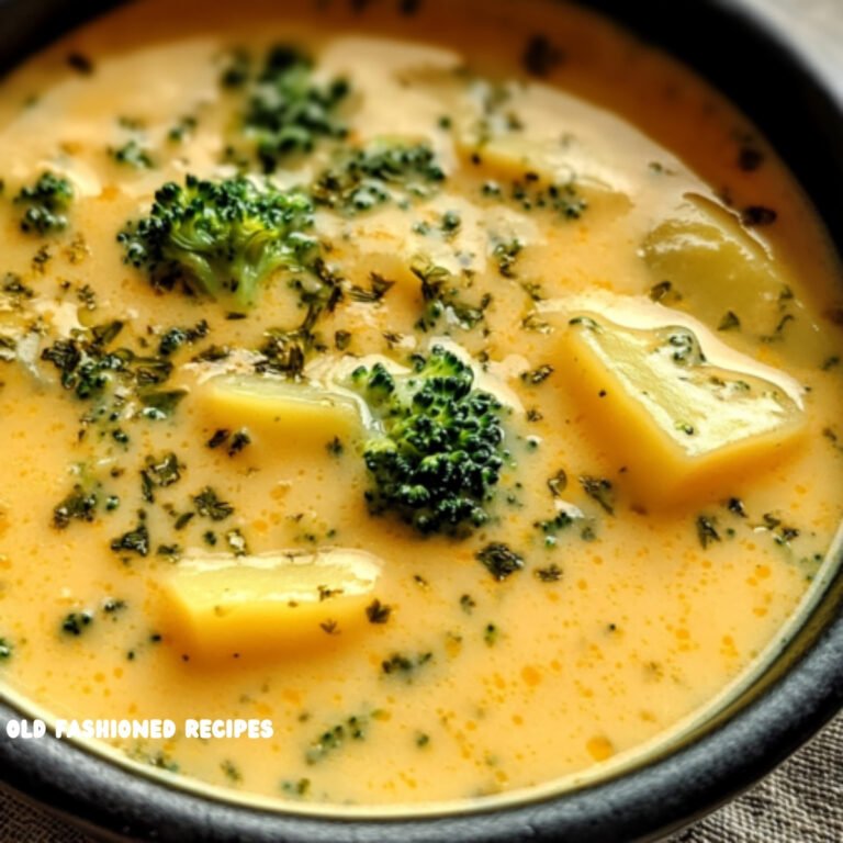 Cheddar Broccoli Potato Soup