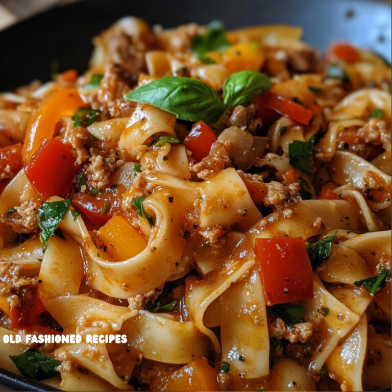 Italian Drunken Noodles 