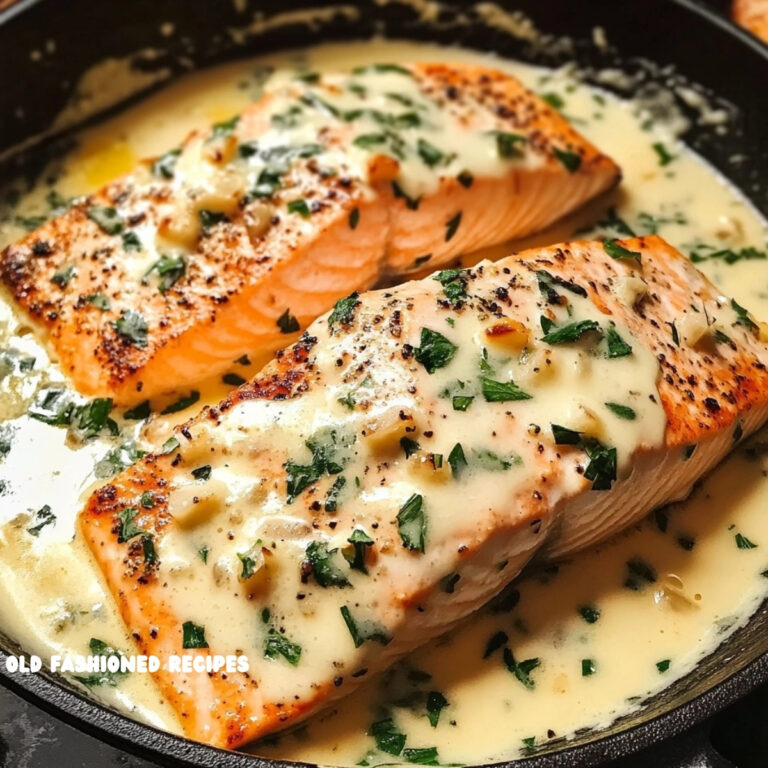 Garlic Butter Parmesan Salmon