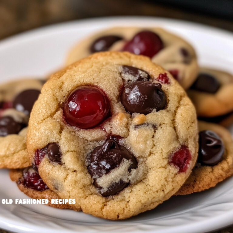 Maraschino Cherry Chocolate Chip Cookies