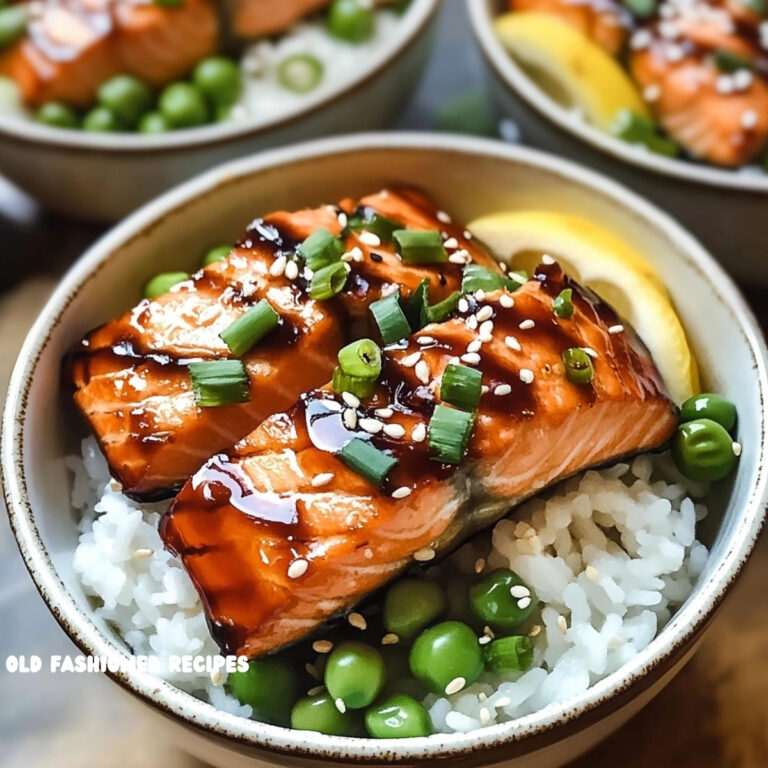 Fresh Teriyaki Salmon Bowls